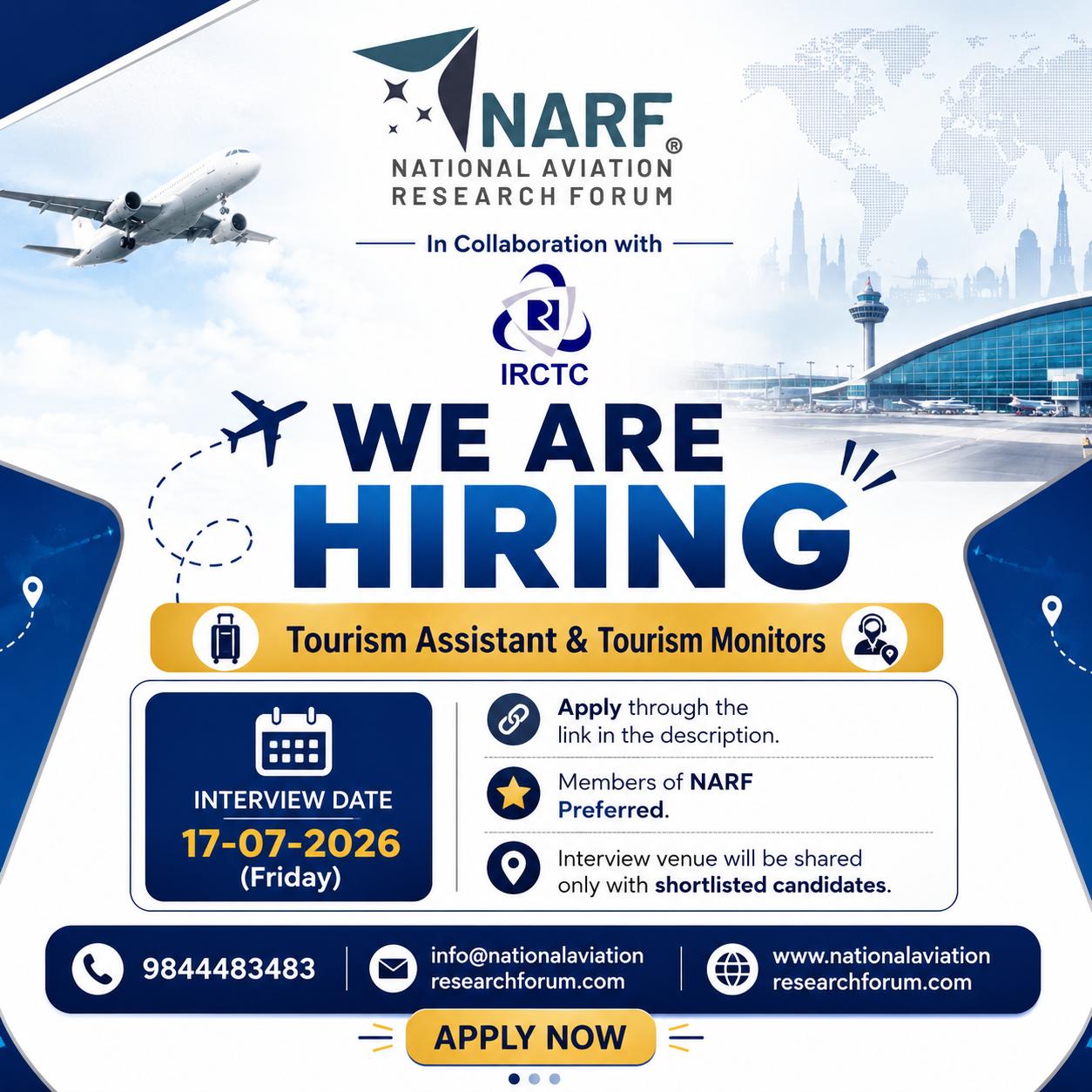 WE ARE HIRING!